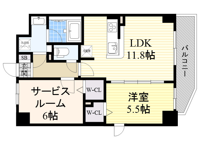 Reiwanity Placeの間取り写真