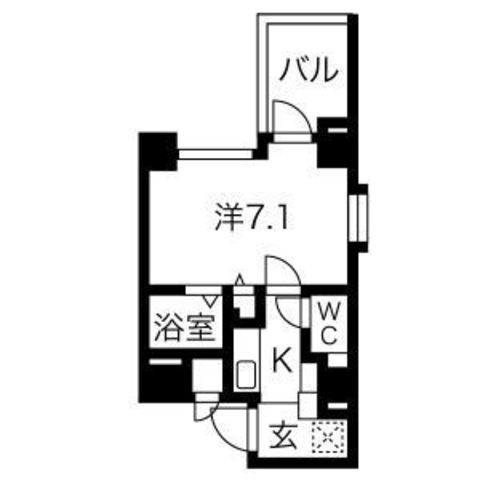Fr.imp大阪三国の間取り写真