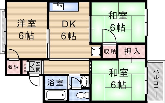 パークサイドプラザの間取り写真