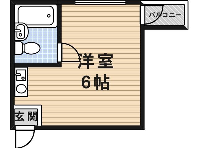 エルグリーン東住吉の間取り写真