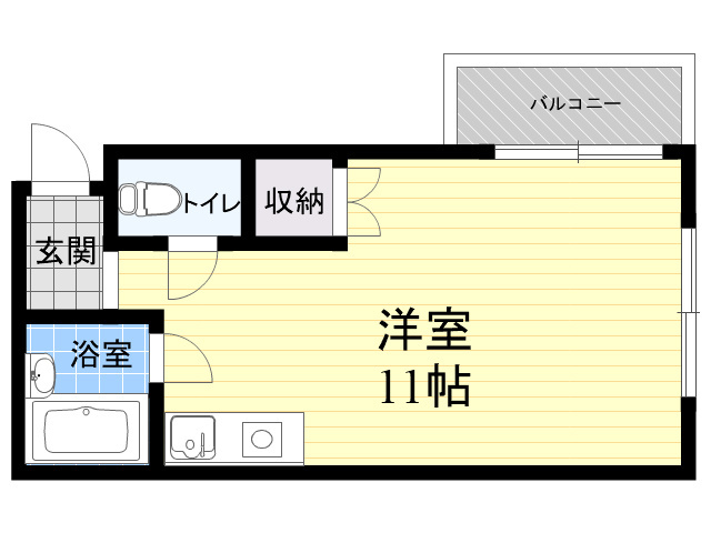 エール21の間取り写真