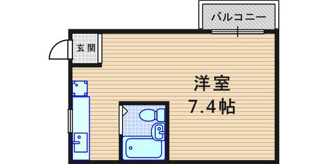 パークサイド武庫之荘の間取り写真