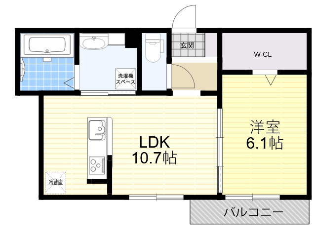 D-room塚口町の間取り写真