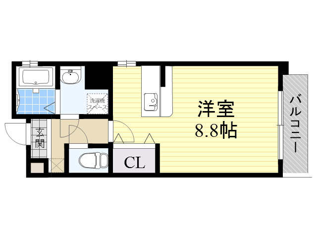 ウエストコート垂水町の間取り写真
