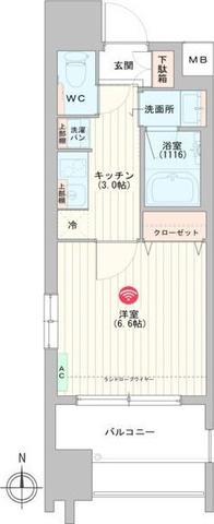 Osaka Metro御堂筋線 東三国駅 徒歩7分 11階建 築5年の間取り写真