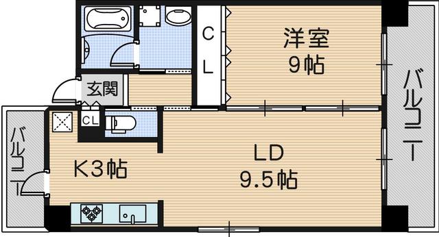 アーバネックス尼崎東難波の間取り写真