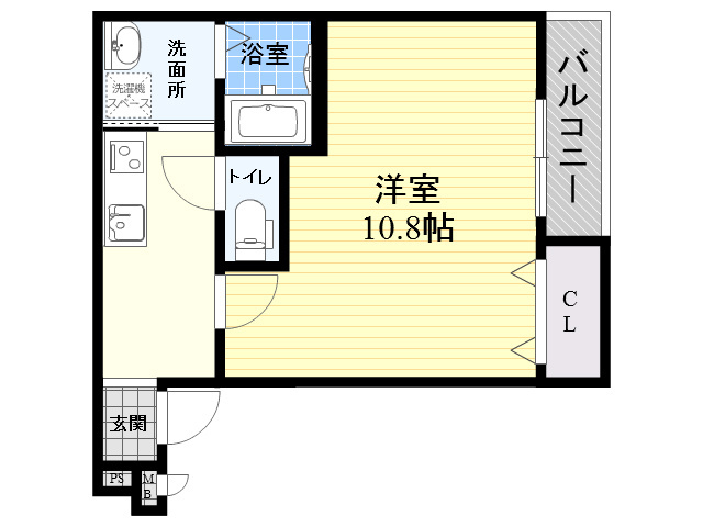 フジパレス西本町5番館の間取り写真