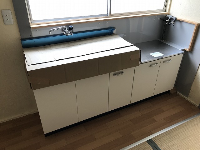 西大物町文化住宅のキッチン写真
