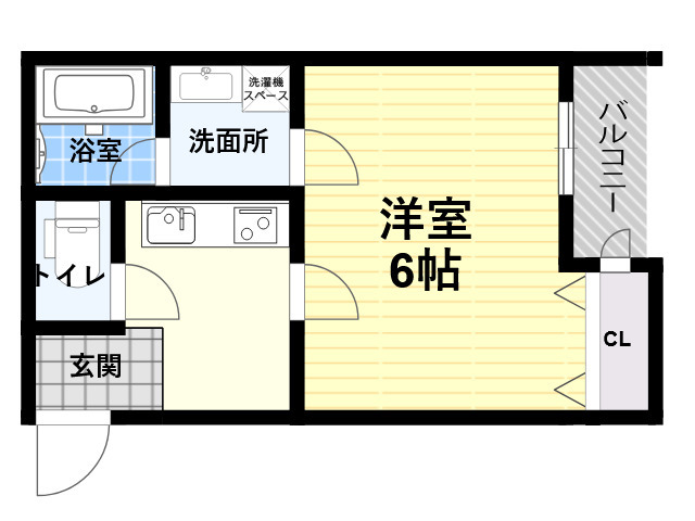 ALEGRIA尼崎西本町の間取り写真