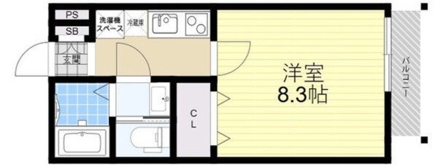 CASA汐町の間取り写真
