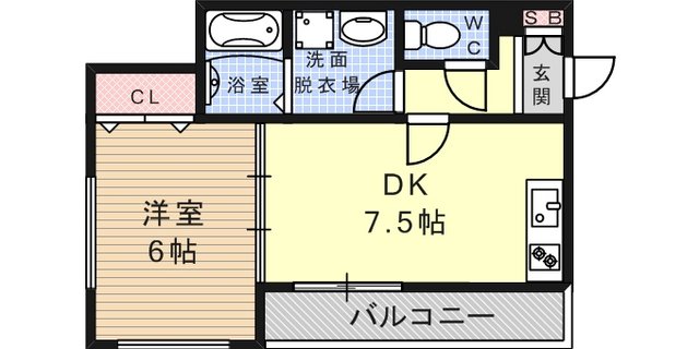マノワールデルニエの間取り写真