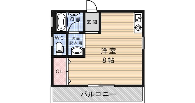 JR東海道・山陽本線 六甲道駅 徒歩6分 4階建 築29年の間取り写真