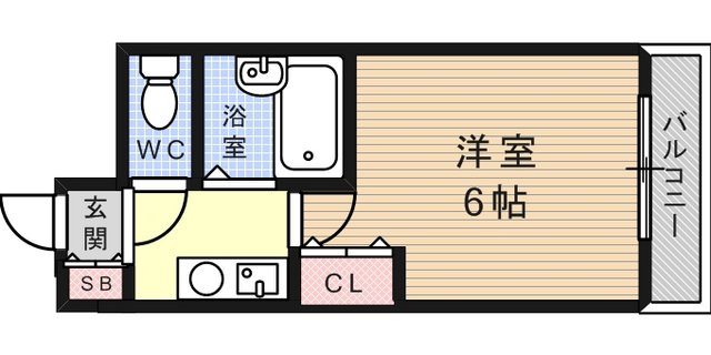 JR東海道・山陽本線 摂津本山駅 徒歩10分 3階建 築30年の間取り写真