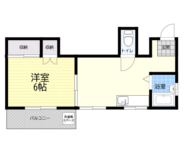 みやマンションの間取り写真