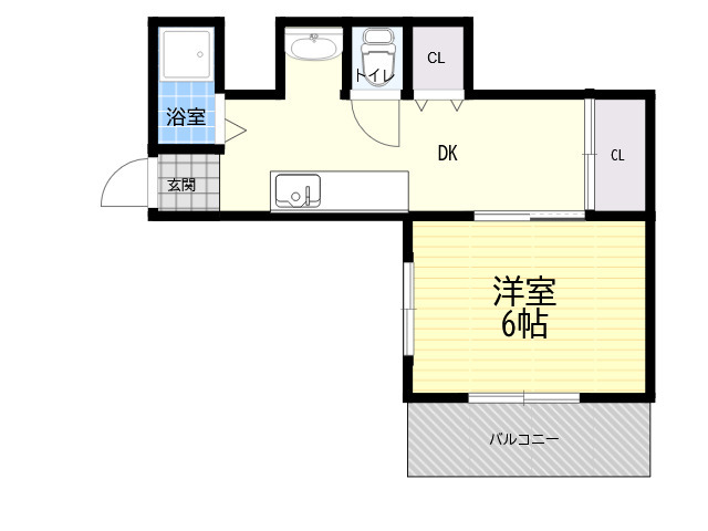 みやマンションの間取り写真