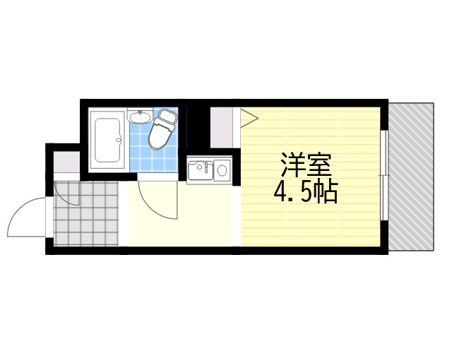 JR東海道・山陽本線 六甲道駅 徒歩6分 5階建 築31年の間取り写真