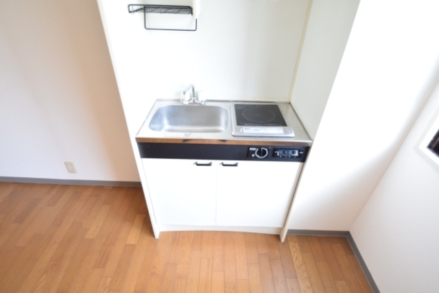 秋田マンションのキッチン写真