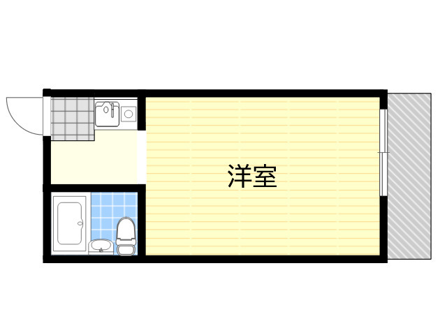 クレアドル芦屋西の間取り写真