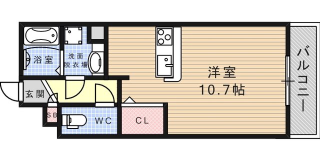 ボヌール本山中町の間取り写真