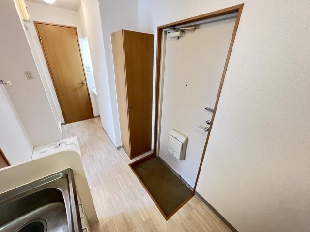 前田ハイツの玄関写真