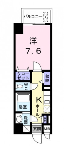 モンマール三宮の間取り写真