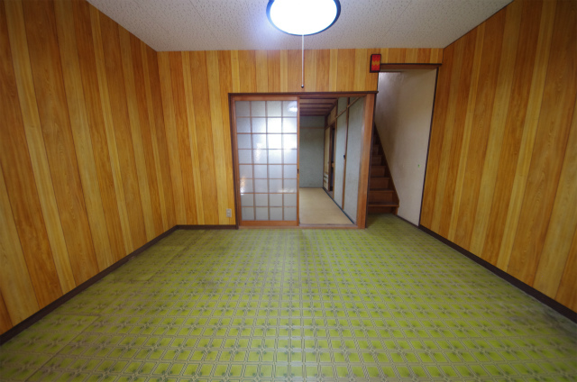 溝畑様六万寺1丁目文化住宅の居間写真