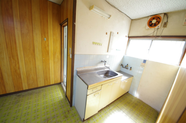 溝畑様六万寺1丁目文化住宅のキッチン写真