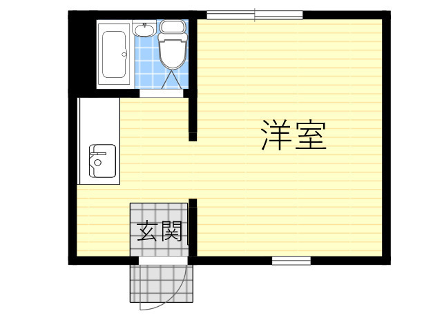 RHYTHM新石切A棟の間取り写真