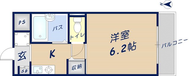 プレミールメゾンの間取り写真