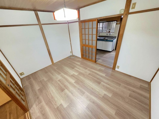 近鉄大阪線 弥刀駅 徒歩10分 2階建 築57年の居間写真