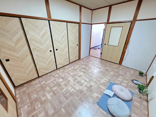 近鉄奈良線 瓢箪山駅 徒歩10分 2階建 築43年の居間写真