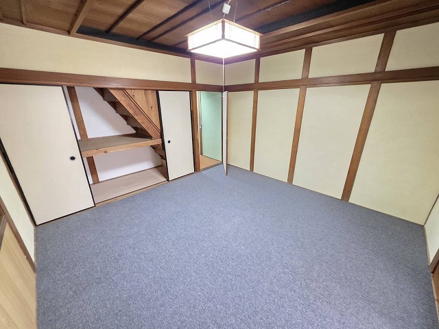 近鉄奈良線 瓢箪山駅 徒歩10分 2階建 築64年の居間写真