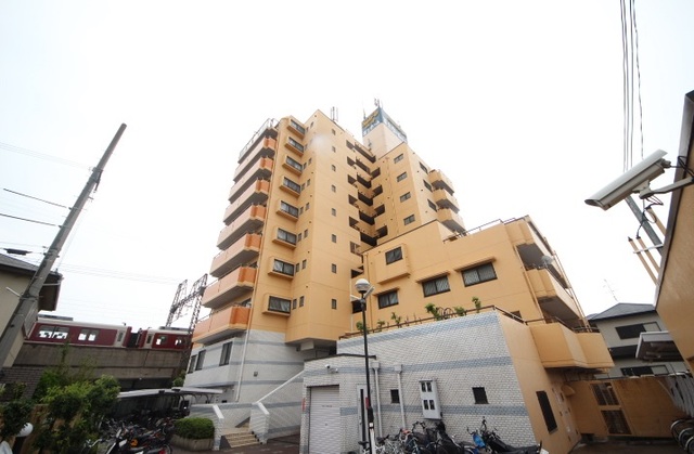 近鉄橿原線 筒井駅 徒歩5分 11階建 築38年の外観写真