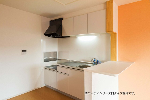 近鉄生駒線 南生駒駅 徒歩5分 2階建 築10年のキッチン写真