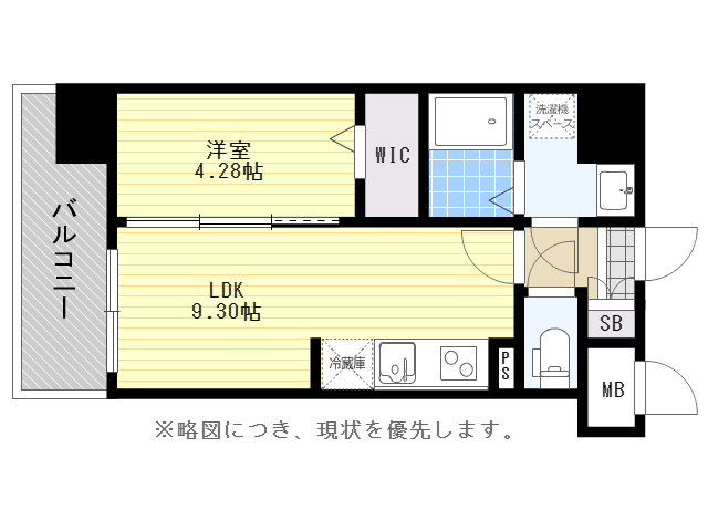 MODERN PLAZZO博多riva2の間取り写真