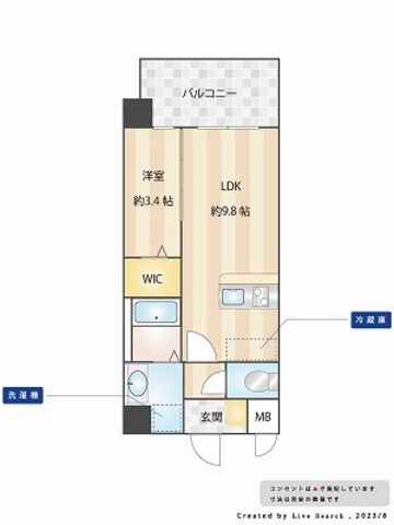 Jugame CP吉塚の間取り写真