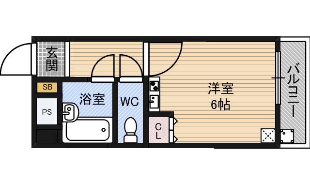 グランドコート新大阪の間取り写真