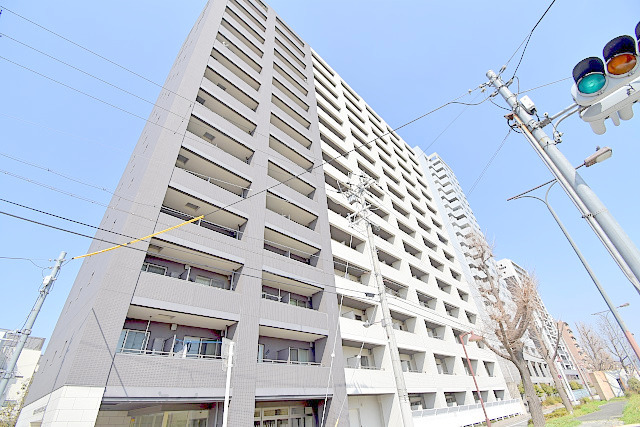 セレッソコートリバーサイドOSAKAの外観写真