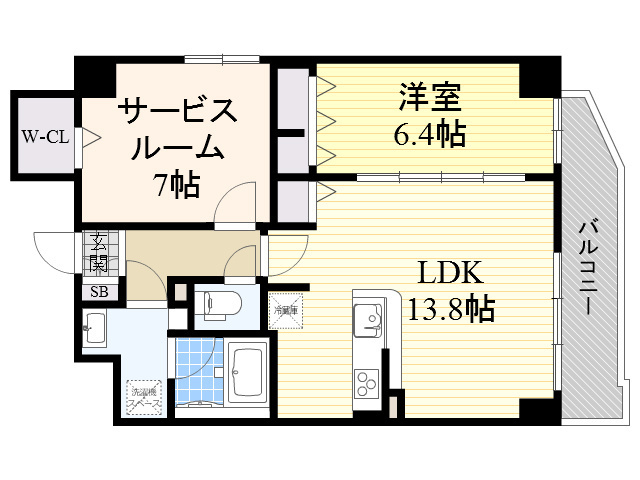Reiwanity Placeの間取り写真