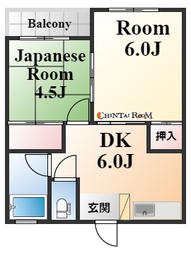 マツヤパークマンションの間取り写真