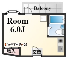 井下マンションの間取り写真