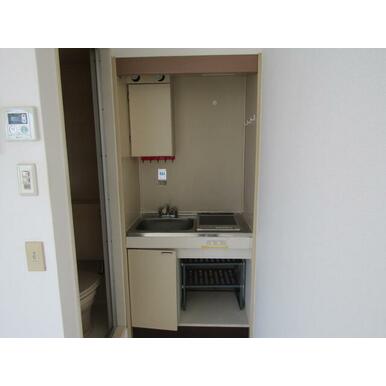 井下マンションのキッチン写真