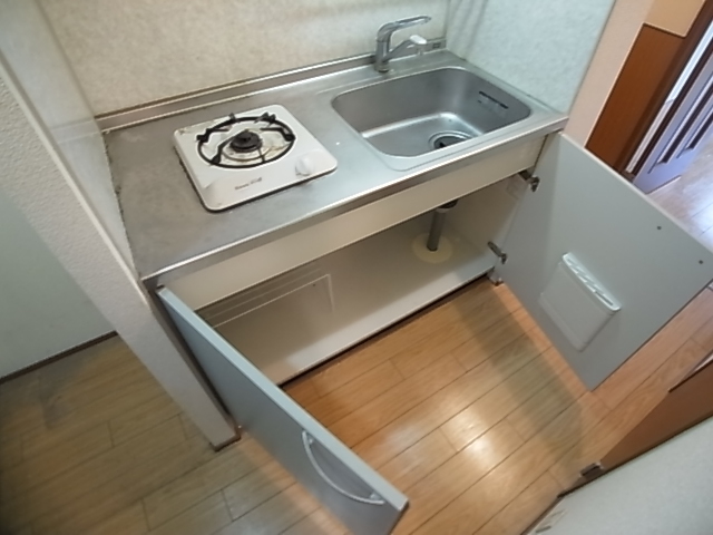 アンソレイエのキッチン写真