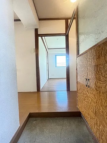 睦マンションの玄関写真