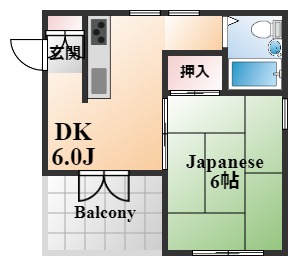 ルミエール東灘の間取り写真