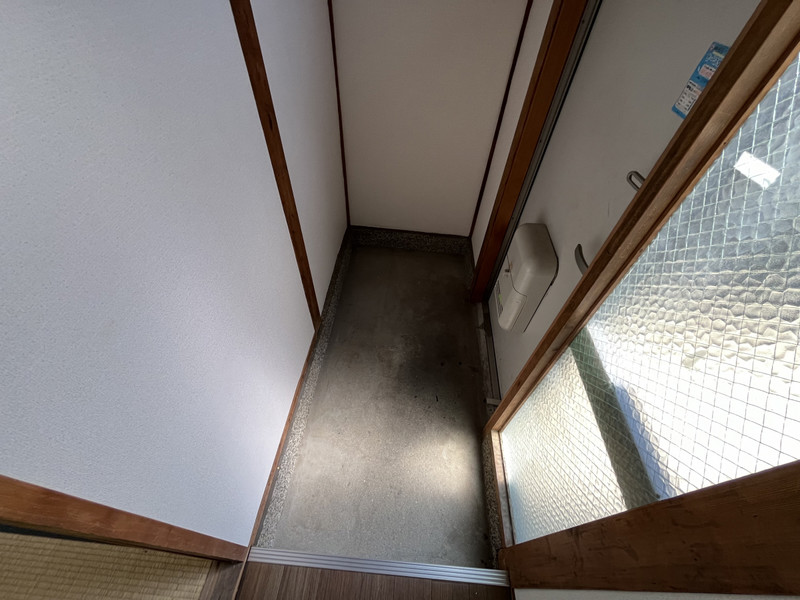 青谷ハイツの玄関写真
