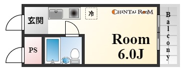 ダイドーメゾン岡本の間取り写真