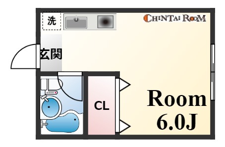 筒井マンションの間取り写真
