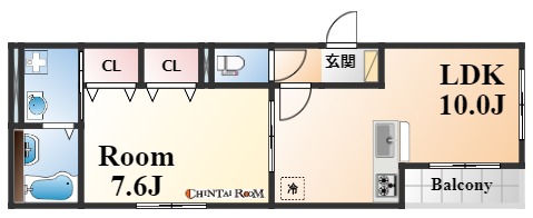 グレイスコート神戸住吉の間取り写真