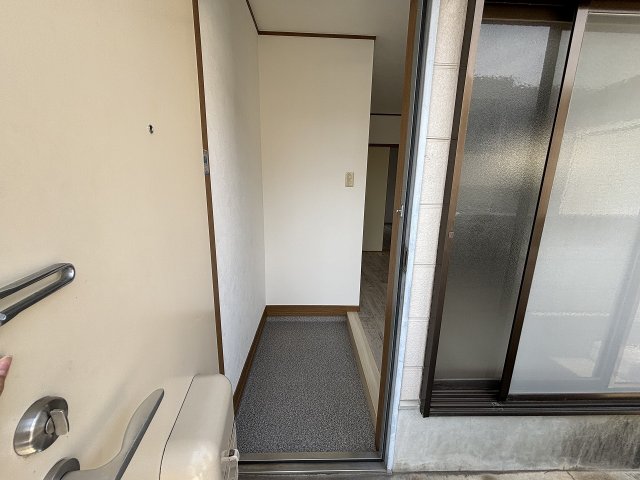 灘北キュービックの玄関写真